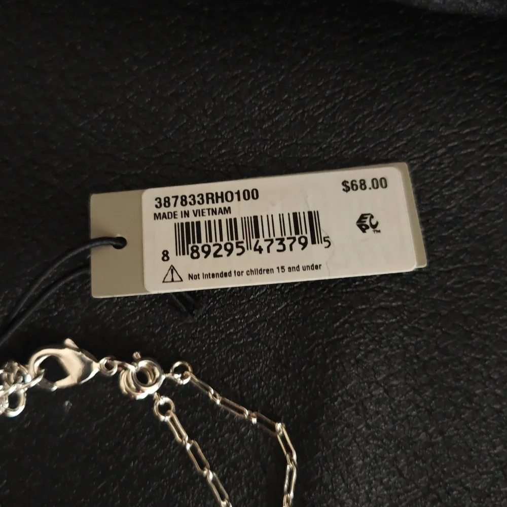 Robert Lee Morris RLM SOHO Cross Collar Layered Necklace - Picture 5 of 7